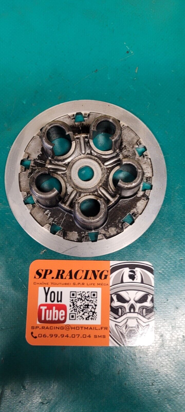 Plateau D Embrayage Suzuki 125 rm 1987 Type Rf13a (Rf #23334)