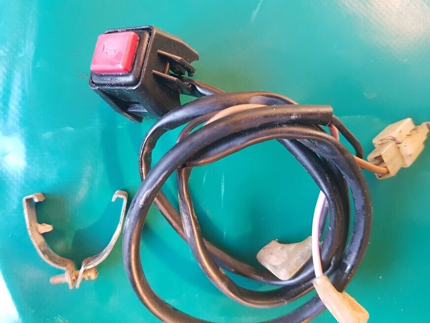 Klaxon commodo avec support et faisceau YAMAHA KODIAK 400 de 2001