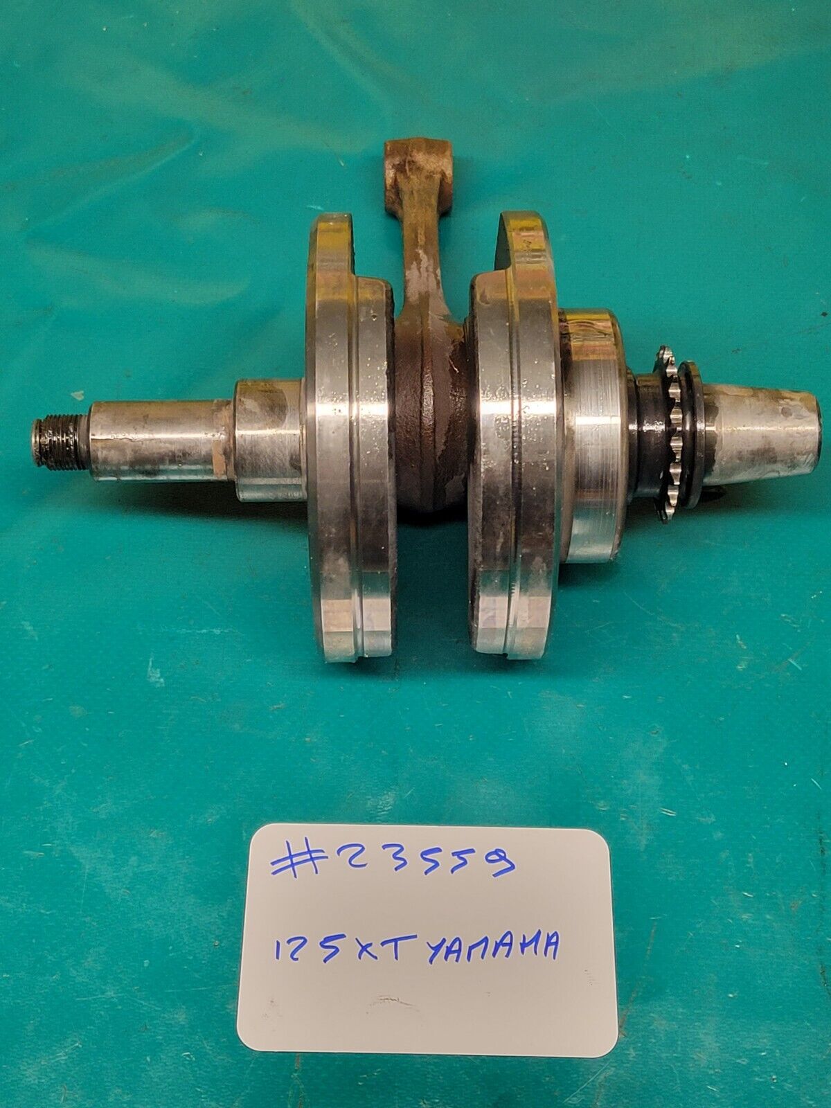 vilebrequin Yamaha 125 XT 12V 3YU 1993 (Rf #23559)