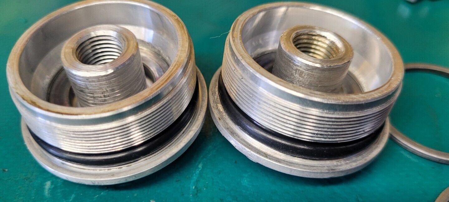 Bouchons De Fourche Superieur (Fourche Tube D41) 125 KX 1989 Kxfe (23888)
