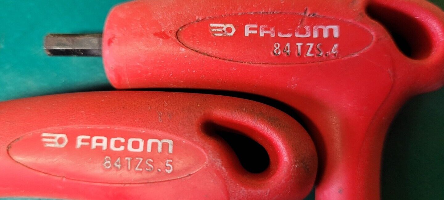 Cles 6 Pans 5mm Et 4mm 841zs FACOM outil ( Out36 )