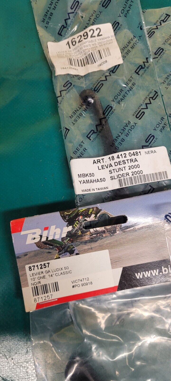 lot De 6 Leviers Embrayage Frein (#24578)