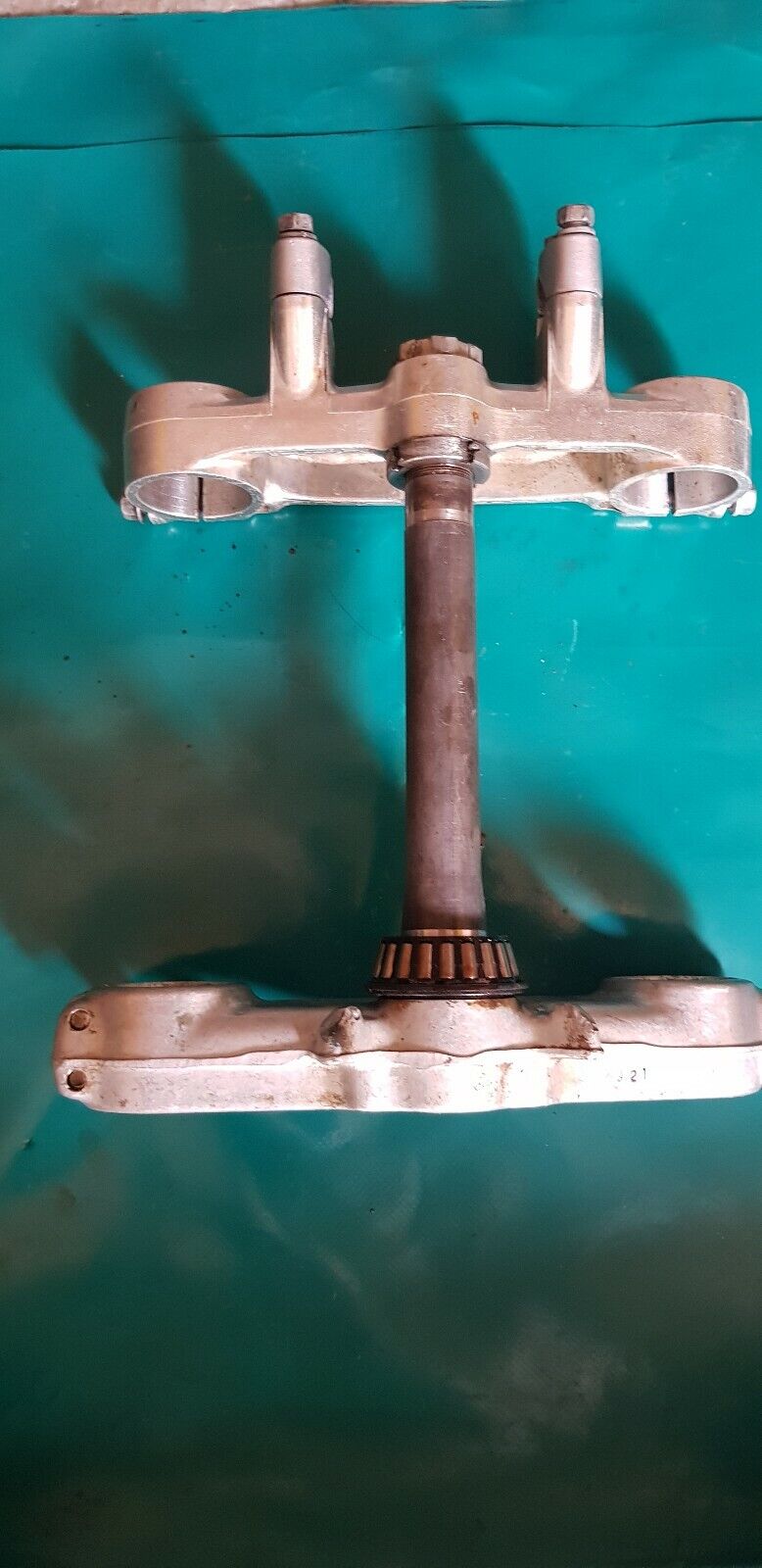 T de fourche 125 RM 1987 type cadre rf13a, type moteur f113
