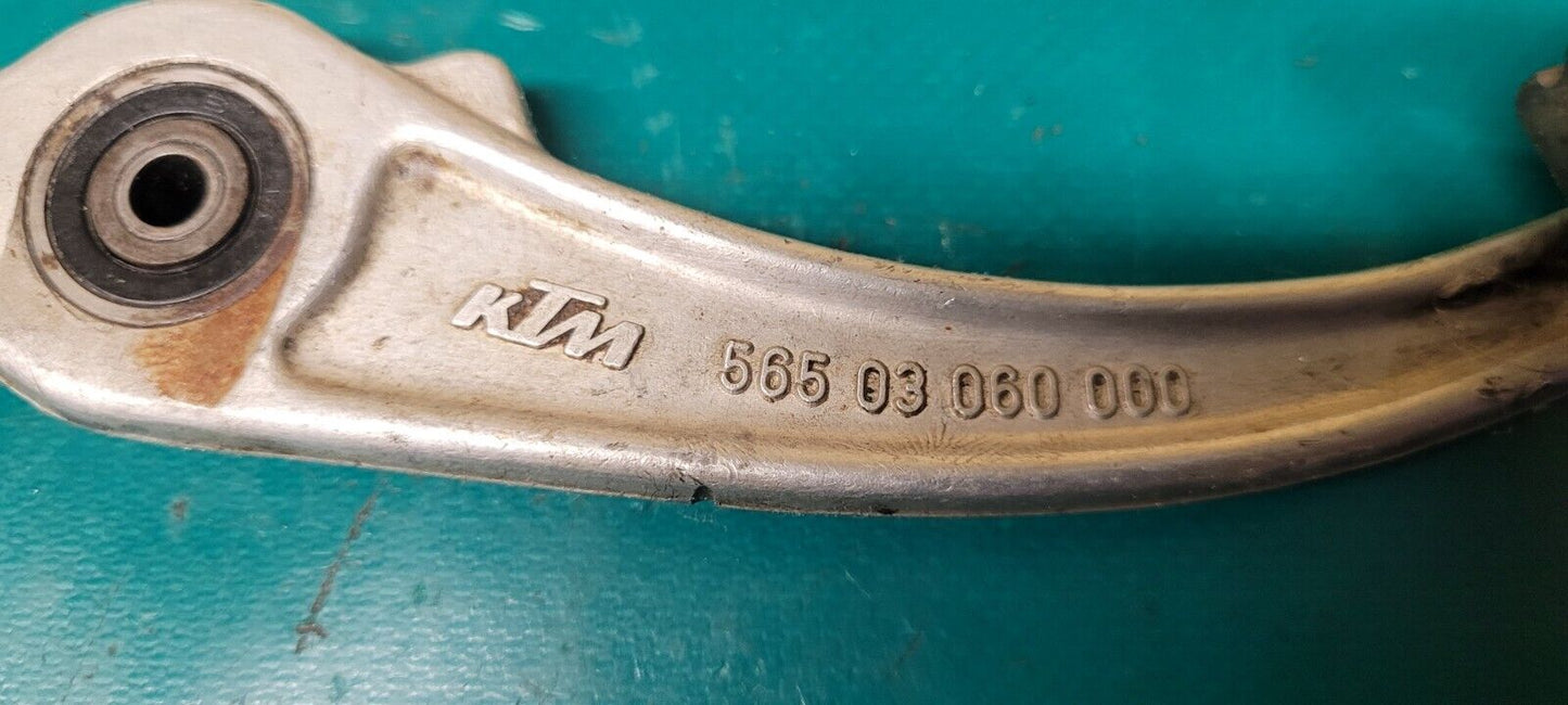Pedale De Frein Arrière  Ktm 250 Egs 544 1985 (Rf #23253)