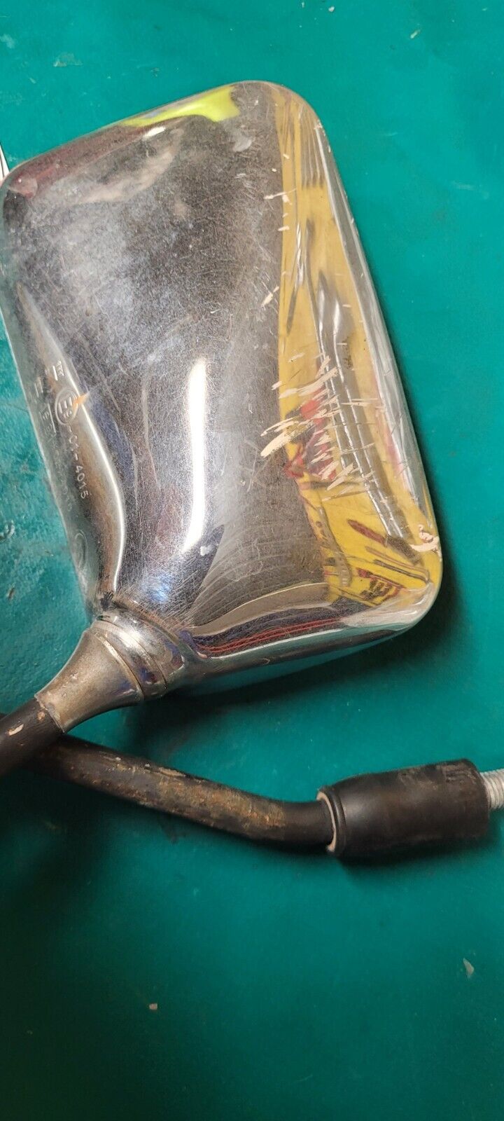 Jeu De Rétroviseurs (Chrome Rayé) 125 HONDA rebel 1996 (Rf #23183)