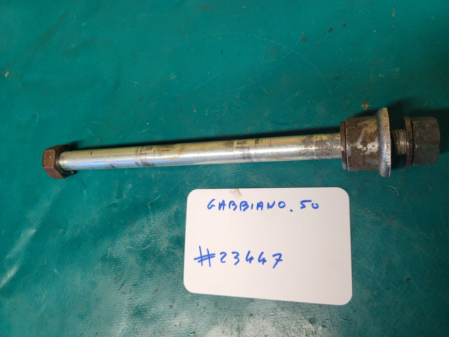 axe de roue avant 50 Gabbiano 1973 Minarelli (#23447)