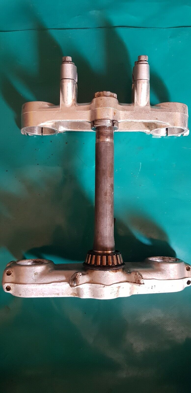 T de fourche 125 RM 1987 type cadre rf13a, type moteur f113