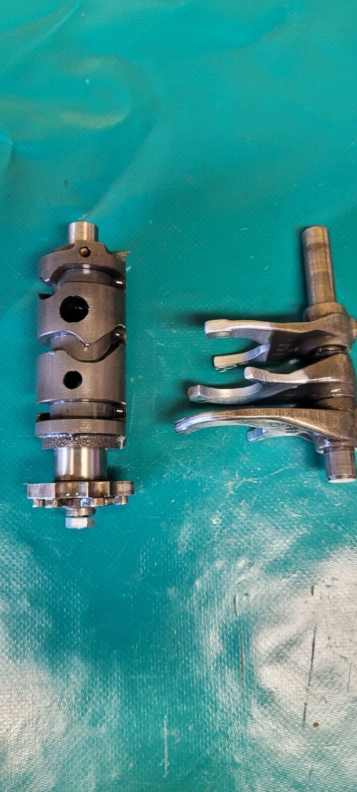 Kit fourchette de sélection et barillet 125 Honda transcity NX 1997
