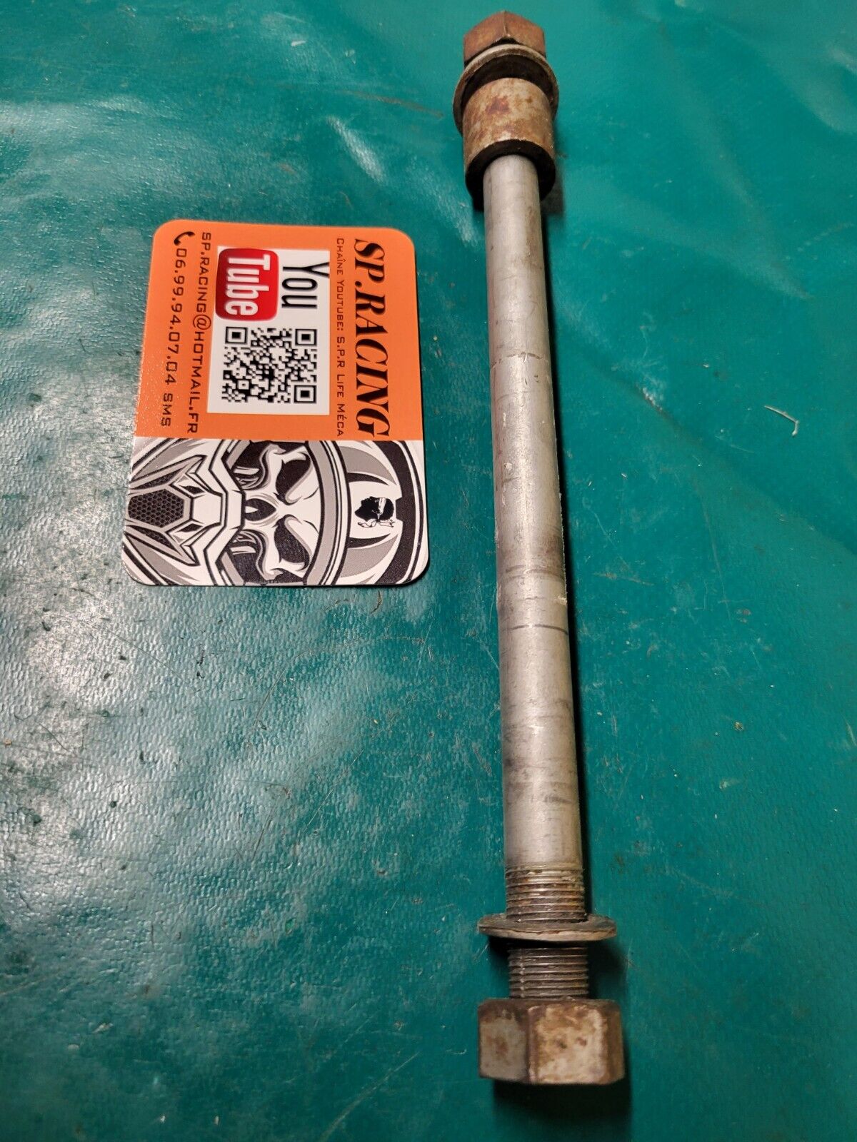 Axe De Roue Avant KTM 50 SX Senior Pro Sxr 1997 (Rf #23379)