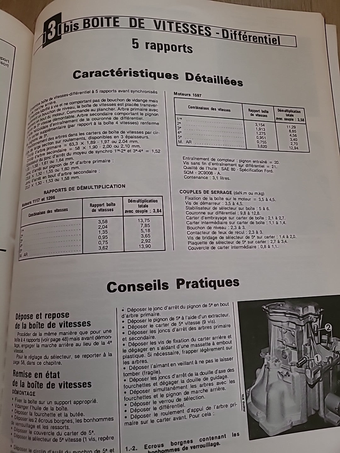 Revue Technique FORD FIESTA Et Xr2 de 88 pages (Liv57)