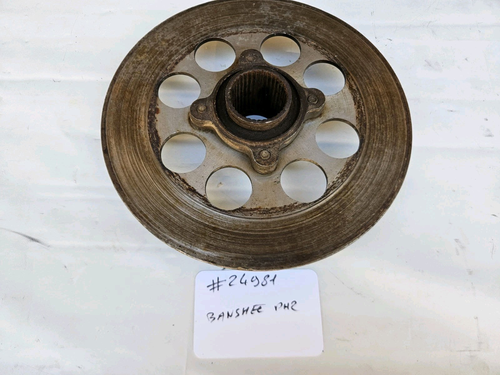 Porte Disque De Frein Arrière Yamaha Banshee 350 Ph2 (#24981)