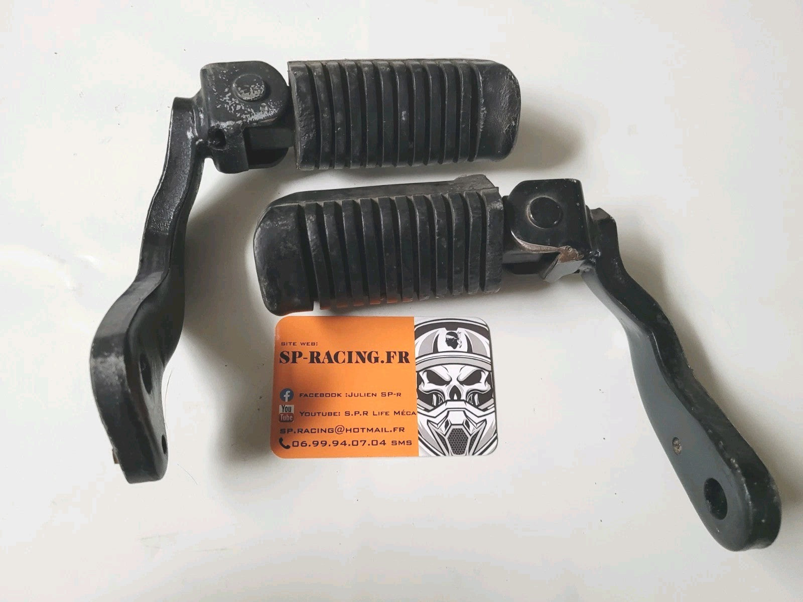 Paire De Cale Pieds AV 125 YAMAHA SR 10f 1997 (#24803)