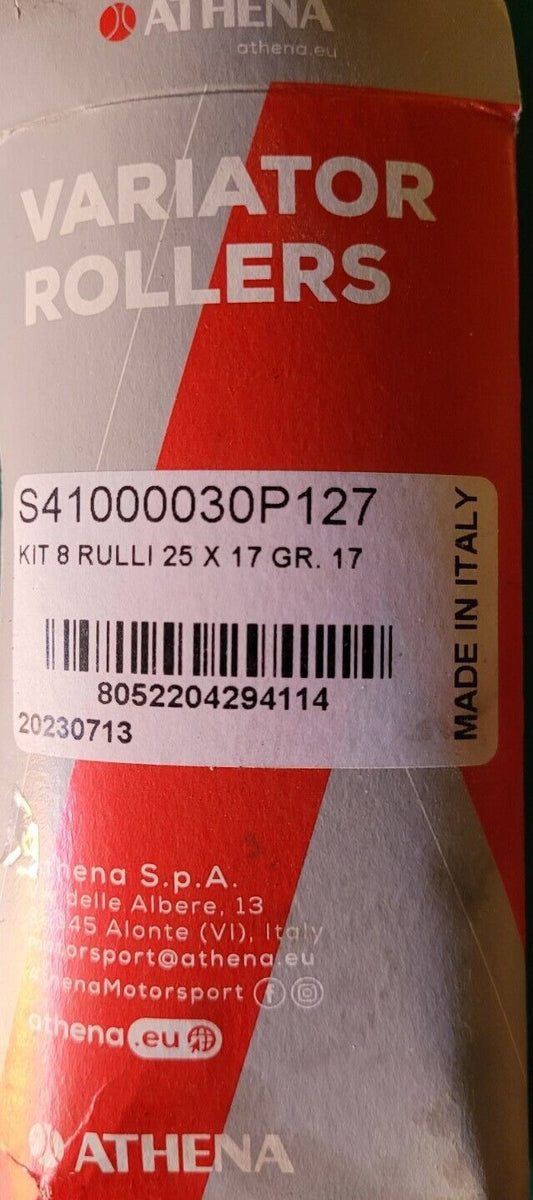 Galets Athena Scooter Ref s41000030p127 25x17mm 17grammes  (24002)