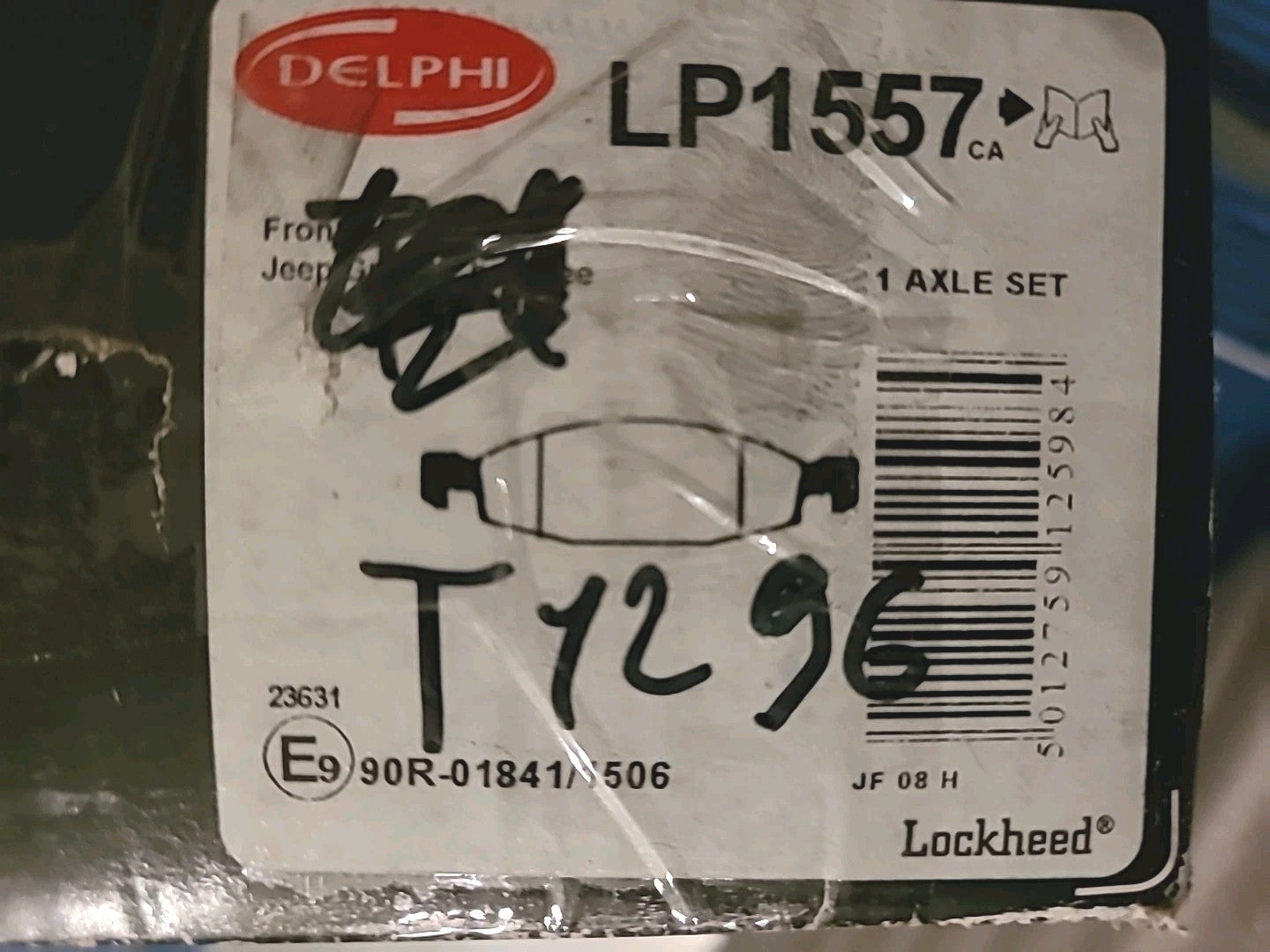 Jeu Plaquettes NEUF JEEP grand Cherokee LP1557 5012759125984 (#AUT246)