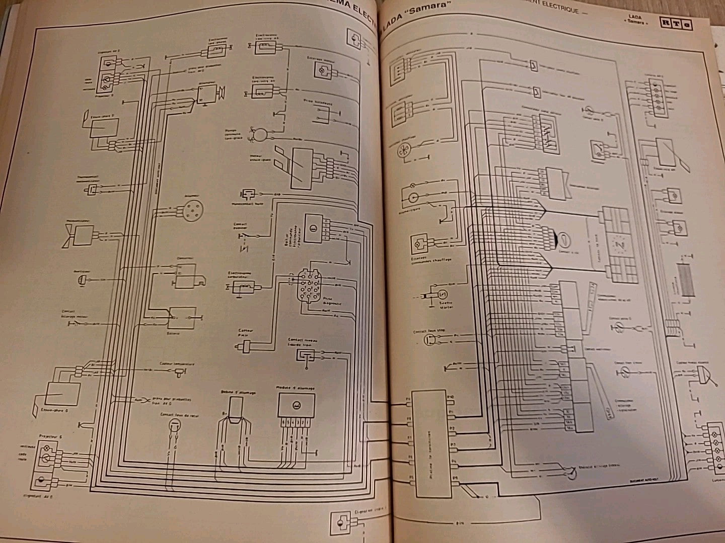 Revue Technique LADA SAMARA RTA de 74 pages (Liv16)