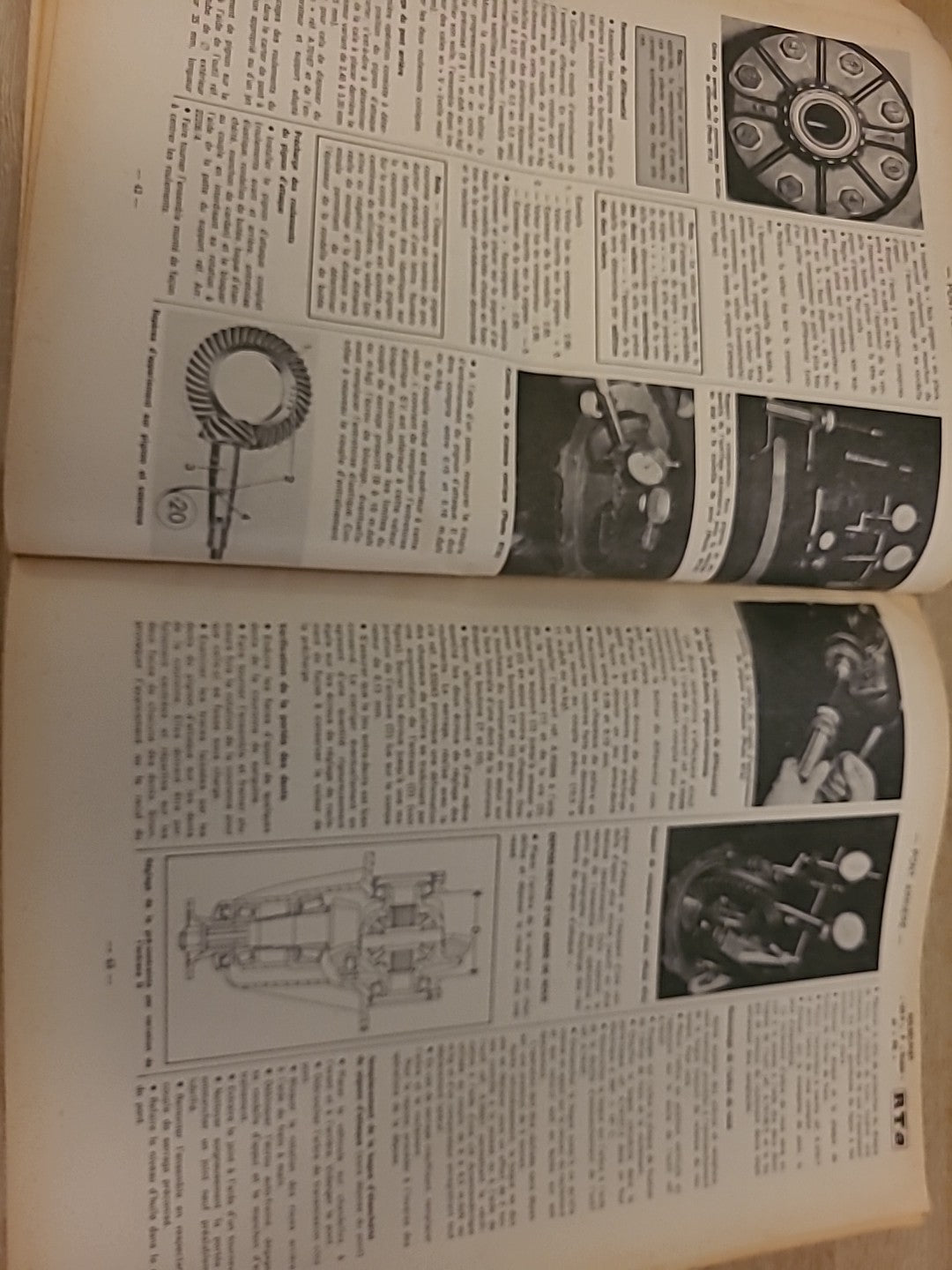 Revue Technique Auto Citroën GS Fiat Polski 125 RTA de 121 pages (Liv95)