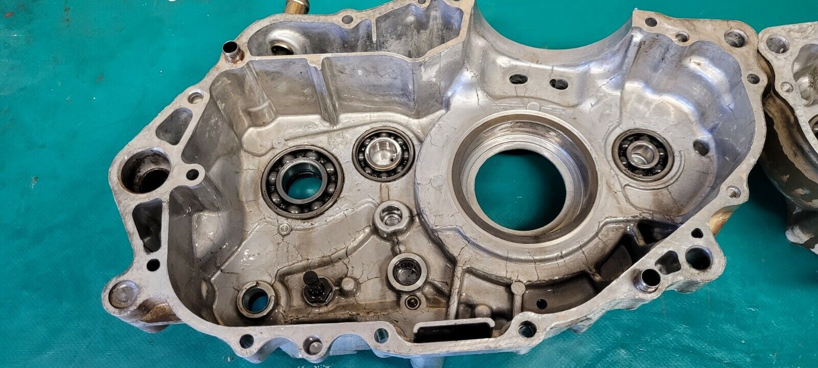 Paire de carter moteur Honda 400 TRX fourTrax 1999 *