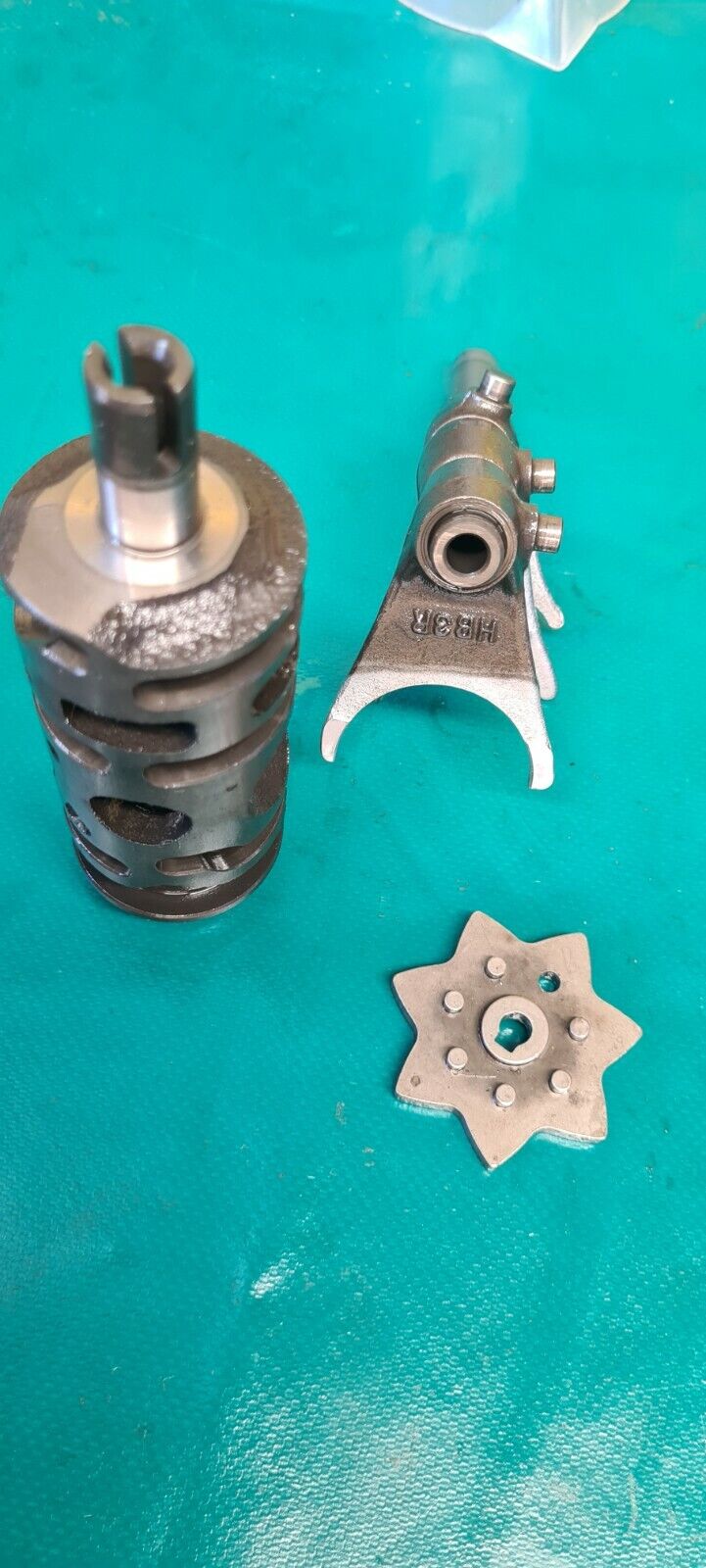 Kit fourchettes de sélection avec barillet quad Honda 200 TRX sx 1988