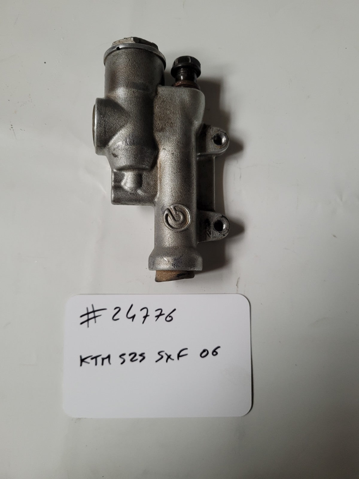 Maitre Cylindre De Frein Arriere Brembo KTM 525 SXF 2006 (#24776)