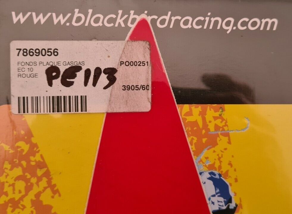 Kit fond de plaque gasgas ec 2010 (code PE113)