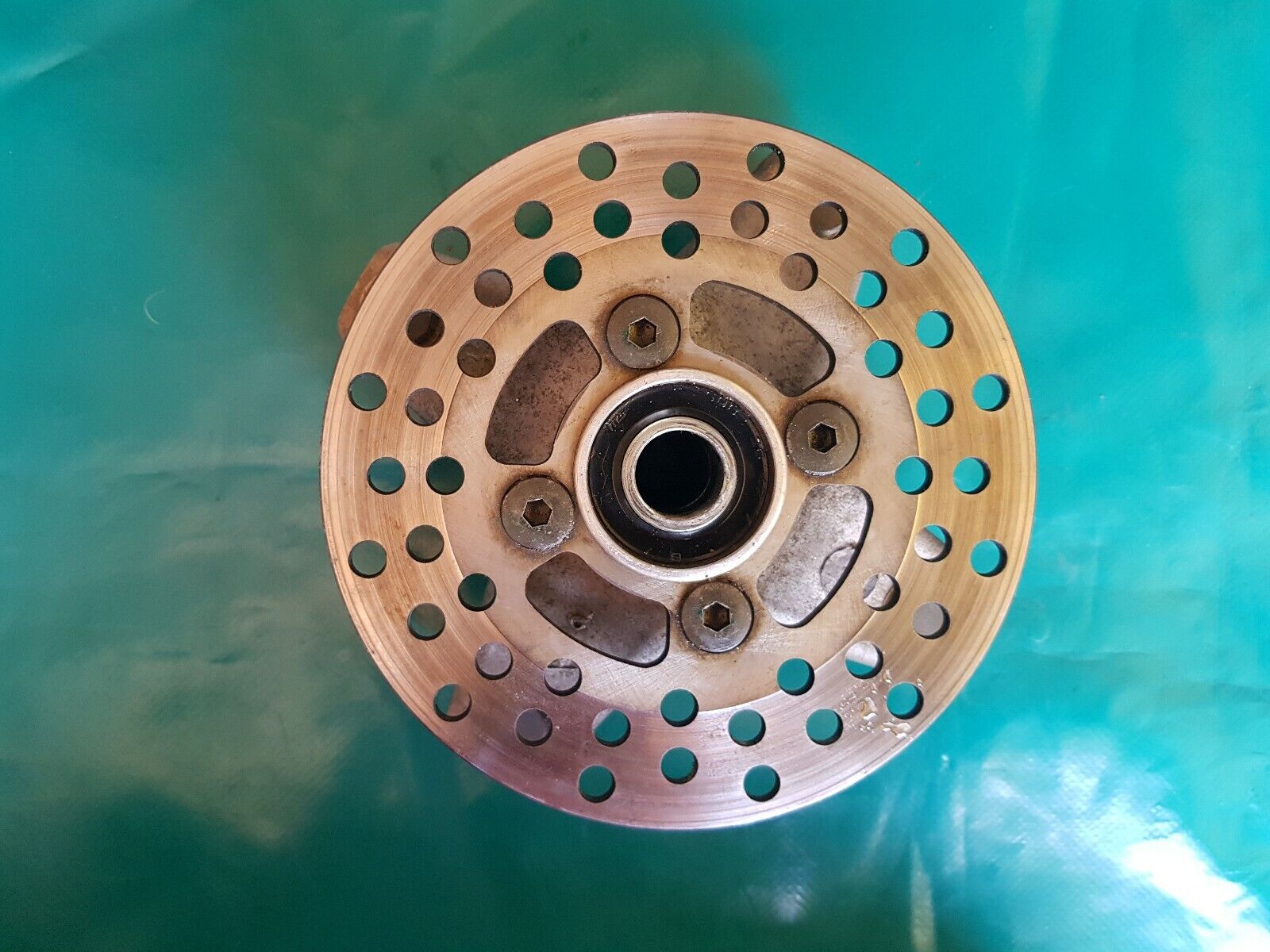 450 YFZ 2004 YAMAHA porte roulement porte disque moyeu droit