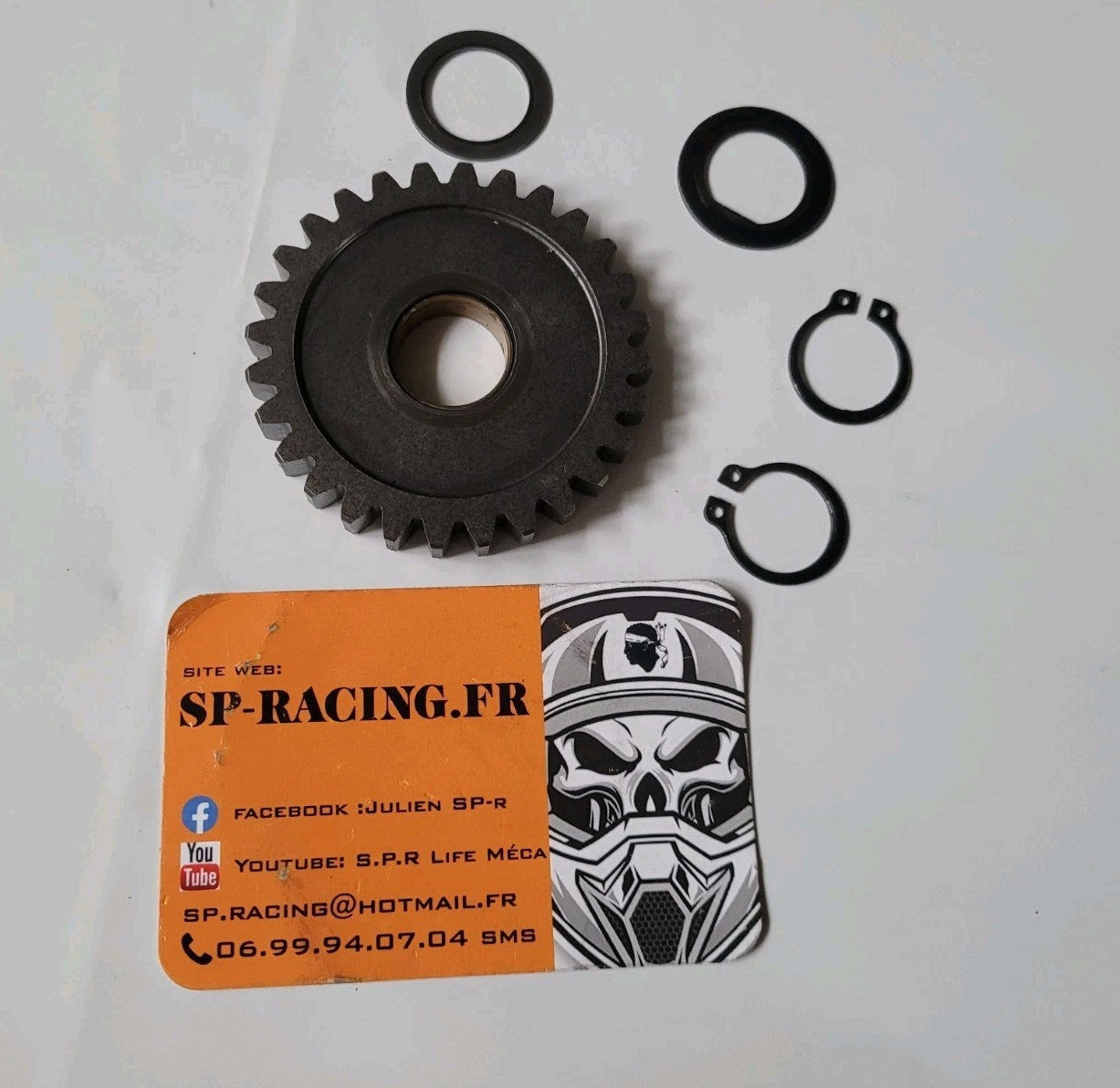 Pignon Rocher Vers Cloche D'embrayage Yamaha 125 XT 12V 3YU 1993 (Rf #24817)