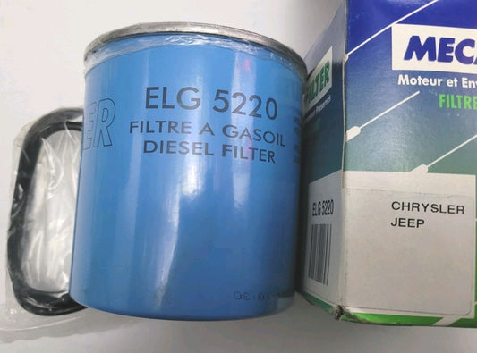 Filtre À Carburant Mecafilter Chrysler Jeep Wf8245 Elg5220 (#AUT147)