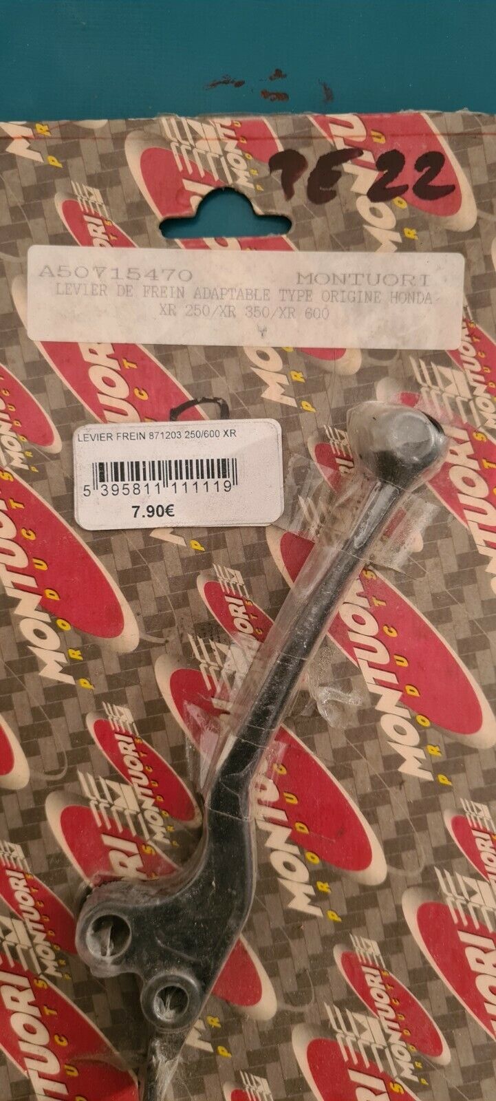 Levier  frein Xr 250.. voir détail sur photo 2 (code PE22)