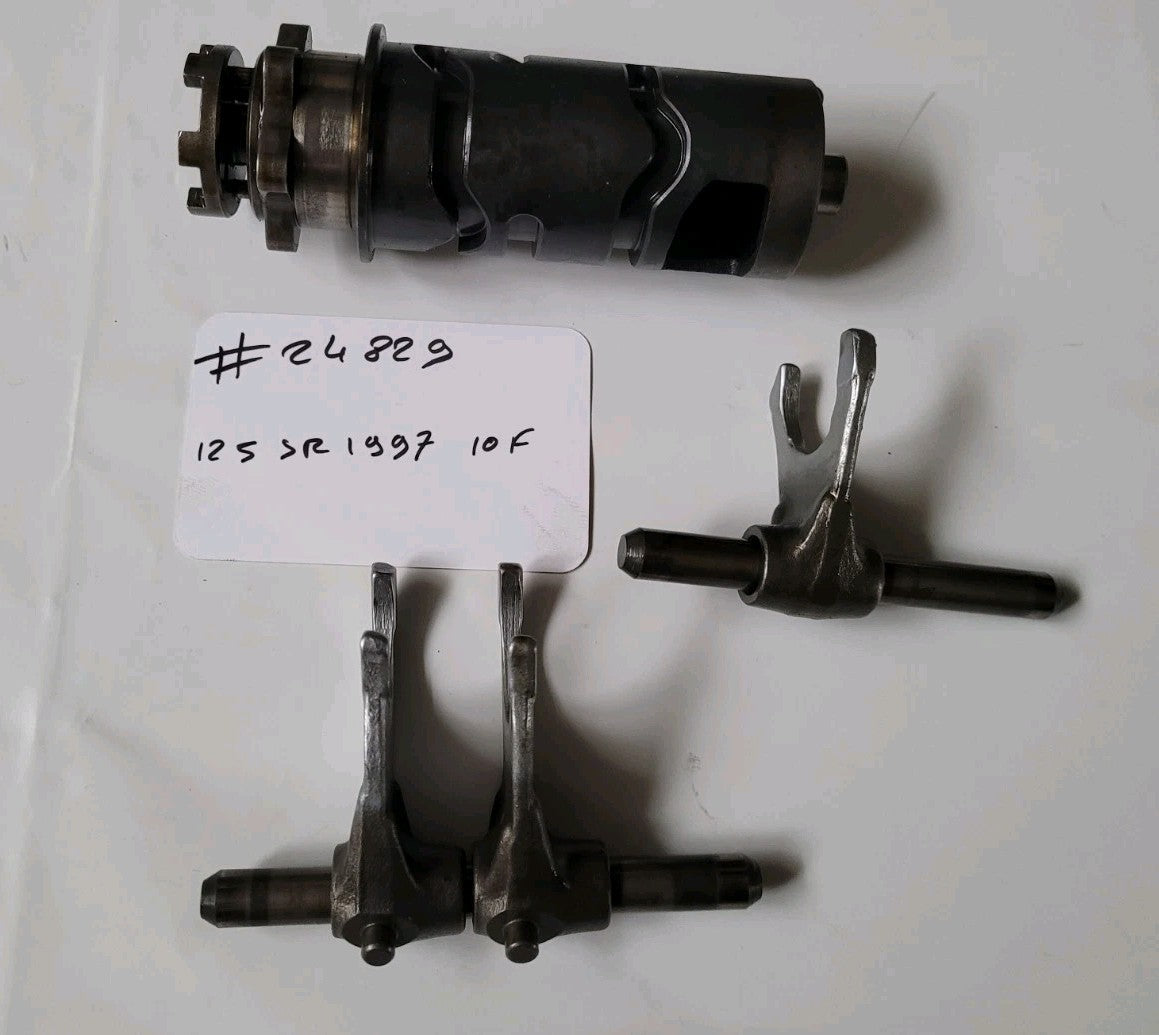 Kit De Sélection Barillet Fourchette De Boîte 125 YAMAHA SR 10f 1997 (#24829)