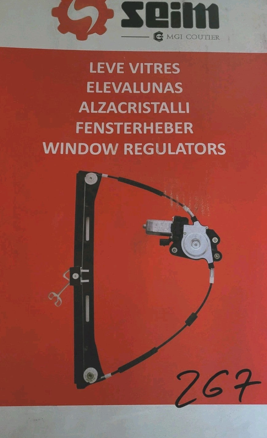 Remonte Leve Vitre Renault Megane 2 11/02 A 12/10   AVG 334980970001 (#AUT267)