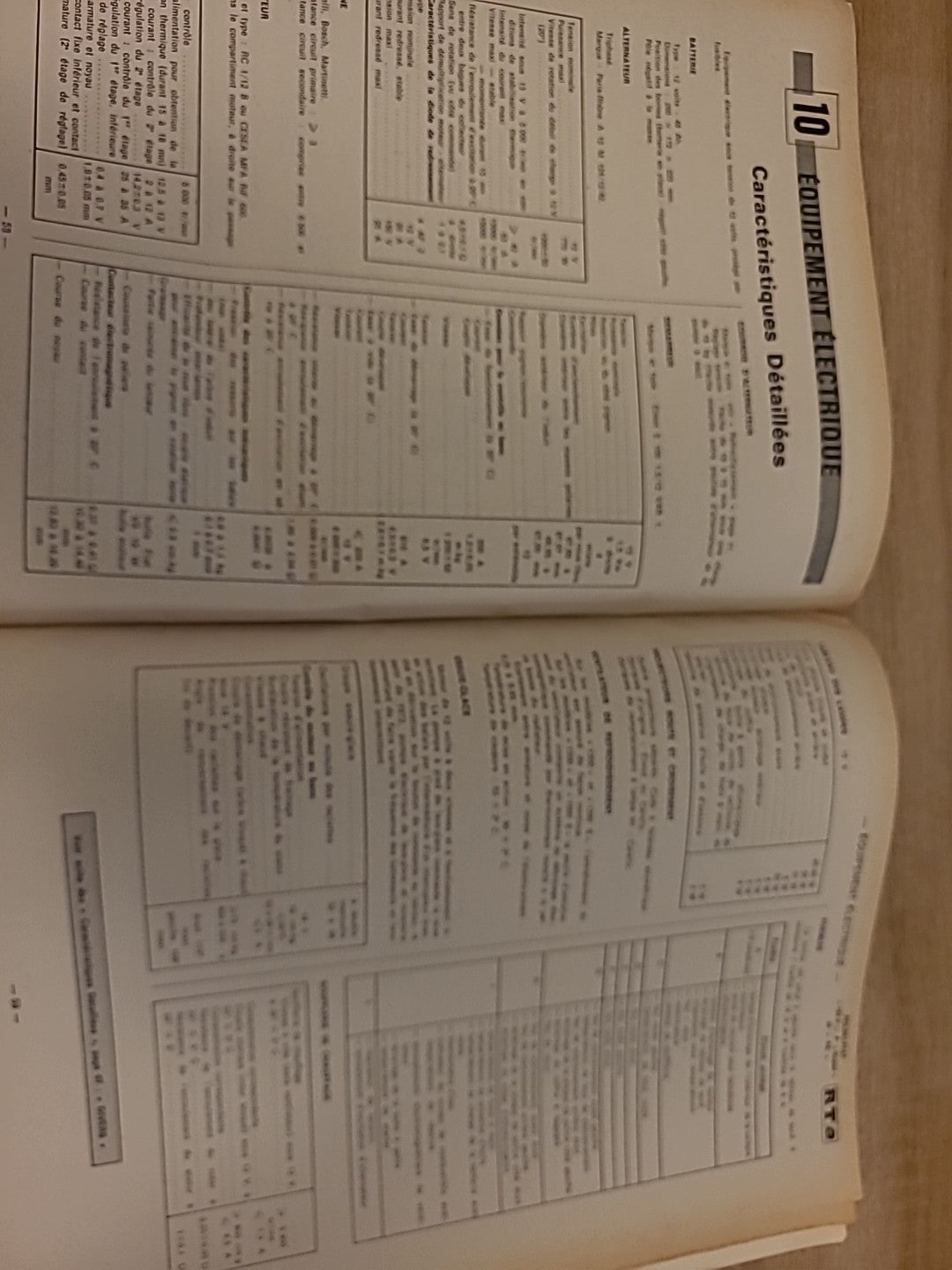 Revue Technique Auto Citroën GS Fiat Polski 125 RTA de 121 pages (Liv95)