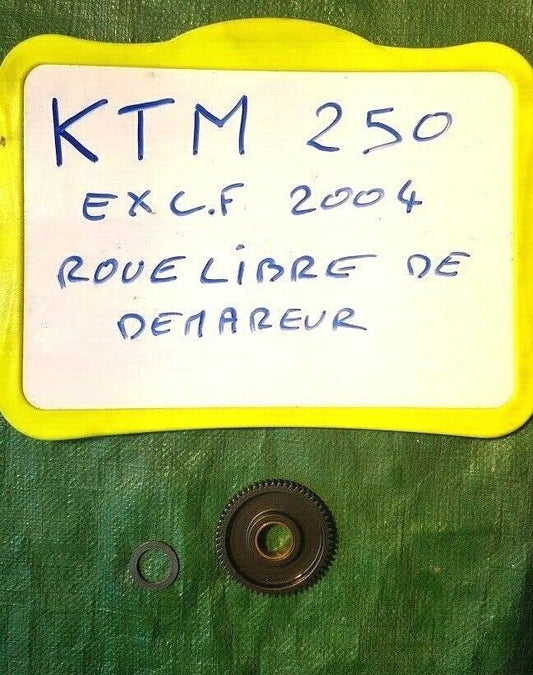 Roue libre de démarreur avec rondelle KTM 250 EXCF de 2004