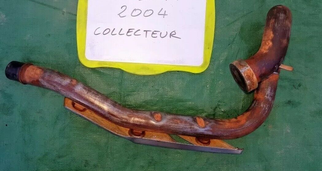 Collecteur d'échappement avec pare chaleur SUZUKI LTZ 400 de 2004