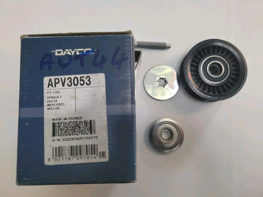 Galet Tendeur Dayco RENAULT DACIA Mercedes Nissan APV3053 (#AUT44)
