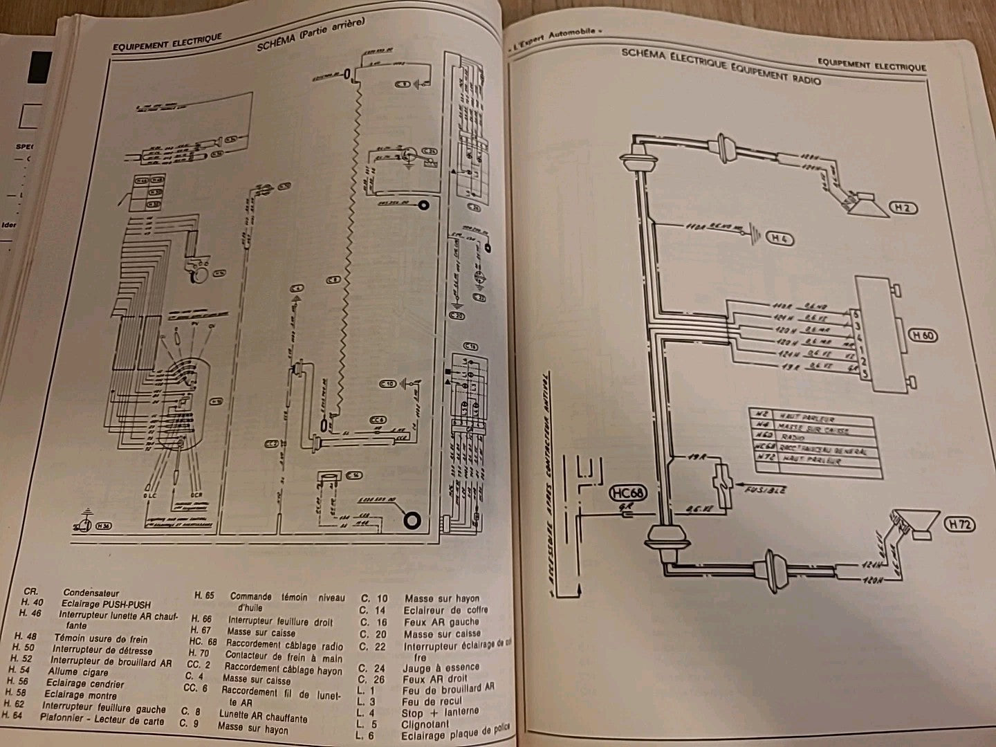 Revue Technique SIMCA HORIZON SX  RTA de 130 pages (Liv4)
