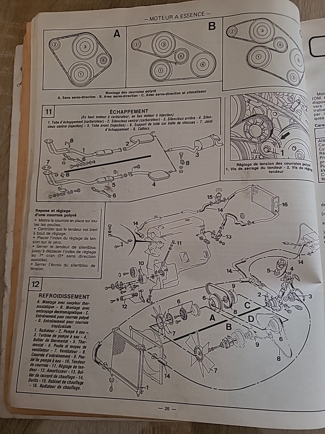 Revue Technique MERCEDES 190  RTA de 86 pages (Liv41)