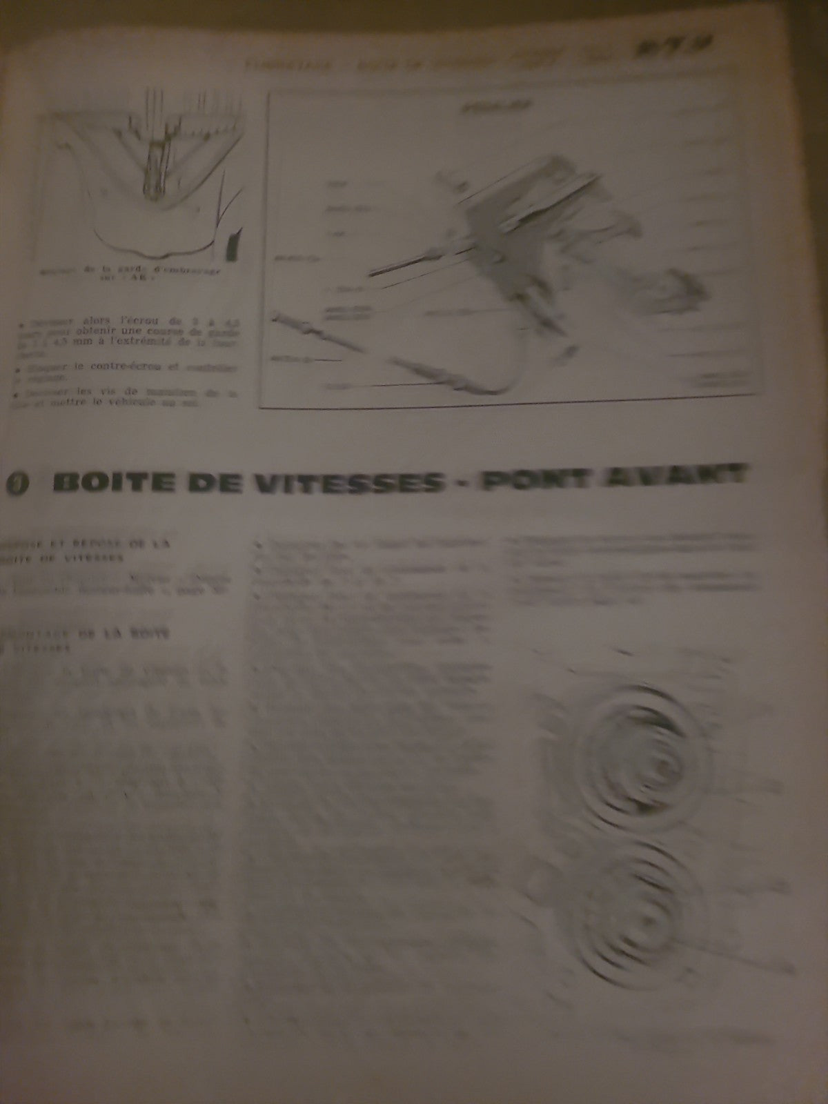 RTA Revue Technique Automobile Citroën Special Utilitaires  1969 (Liv247)