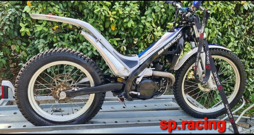 Écope  de radiateur SHERCO 290 trial 2006