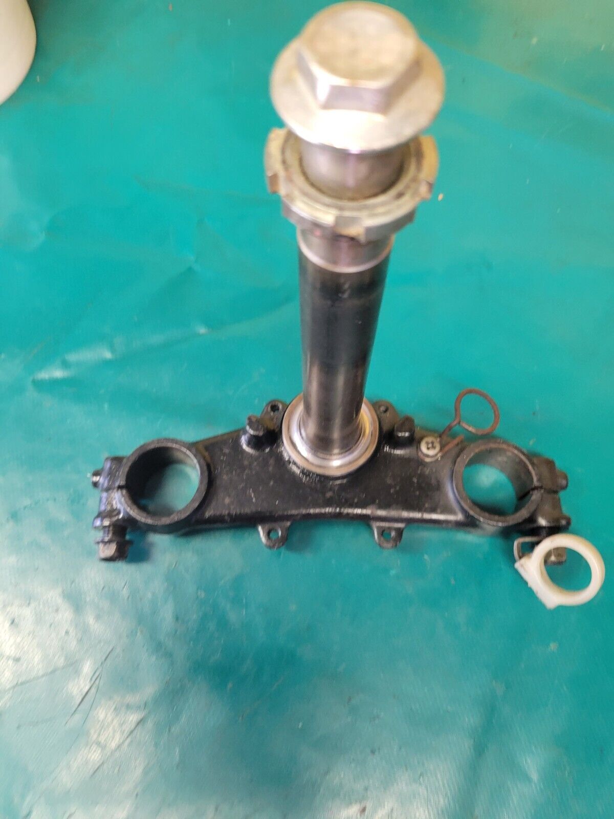 T de fourche inférieur colonne  Yamaha 125 XT 12V 3YU 1993 (Rf #23512)