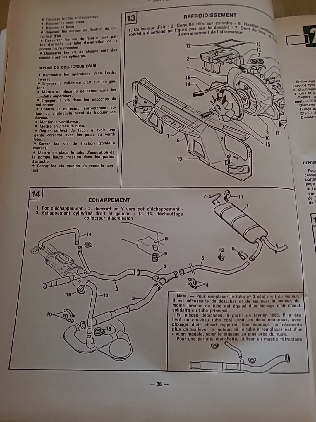 Revue Technique CITROEN GSA RTA de 125 pages (Liv59)