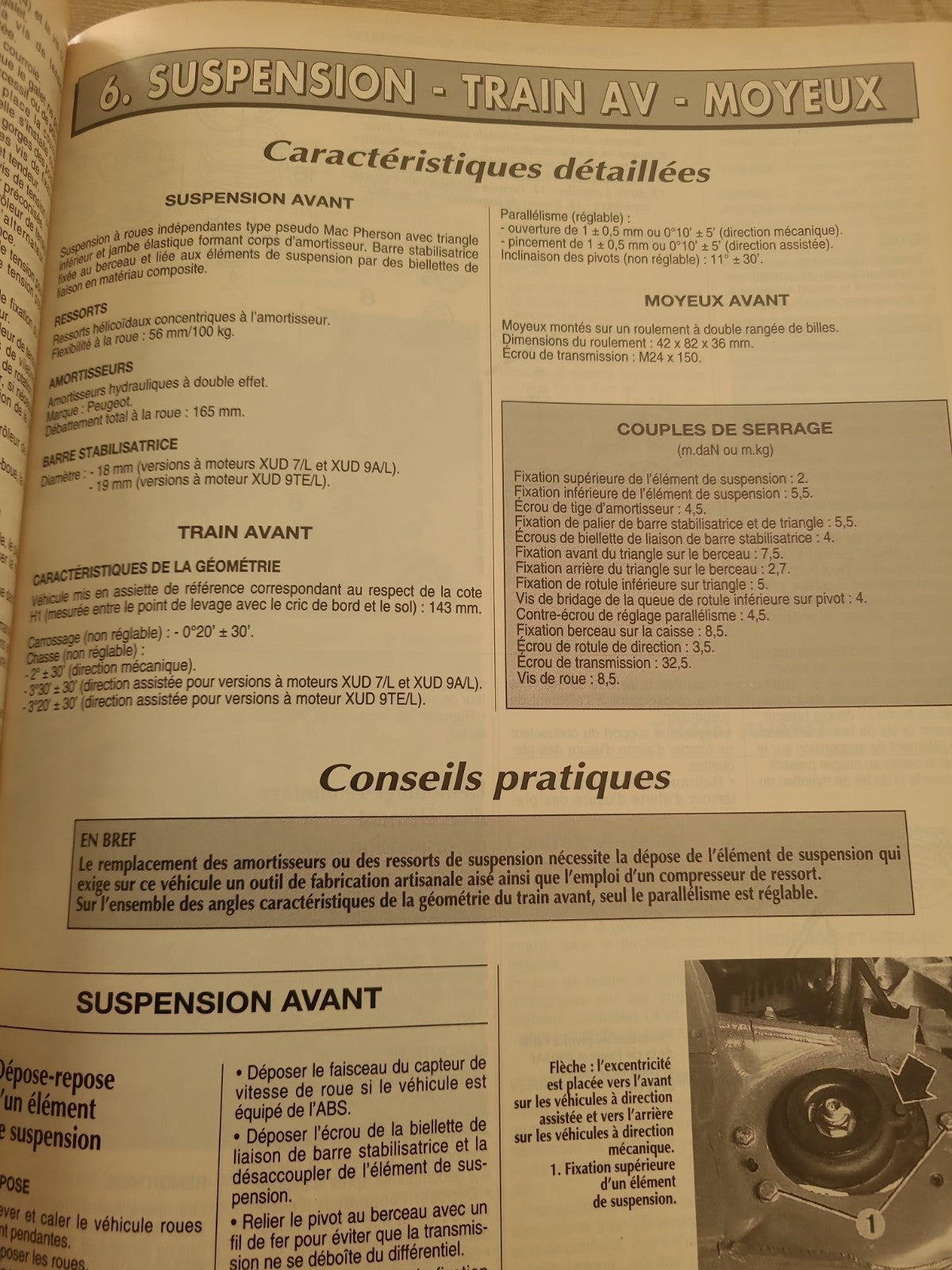 RTA Revue Technique Automobile Peugeot 306 Diesel 1995 (Liv210)