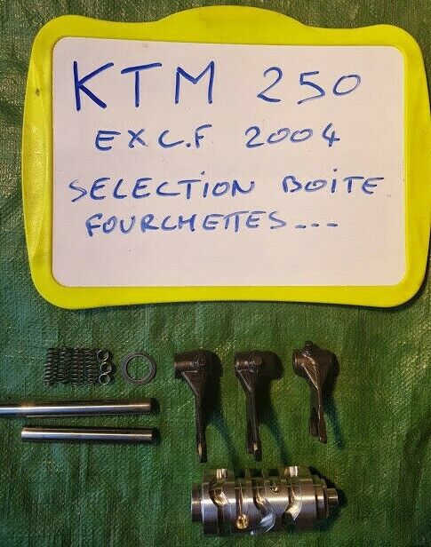 Système de sélection boite à vitesses fourchettes barillet KTM 250 EXCF de 2004