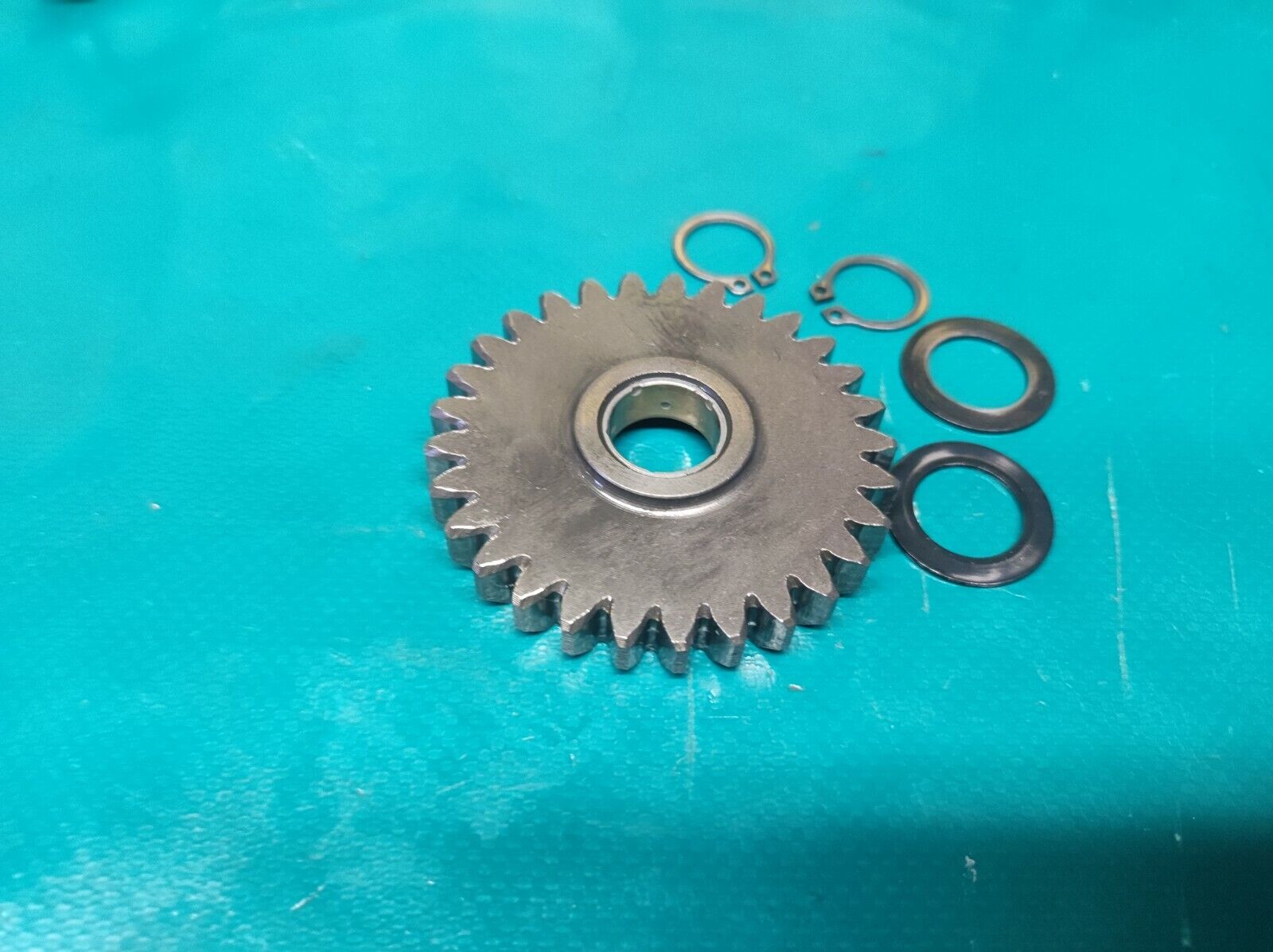 Engrenage rocher vers cloche d'embr blaster Yamaha ph1 (modèle avec tambours av)