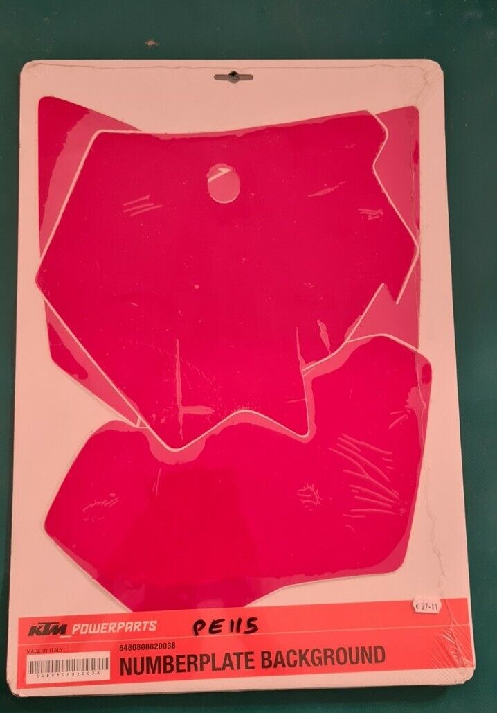 Kit fond de plaque KTM sx 2002 à 2005 (code PE115)