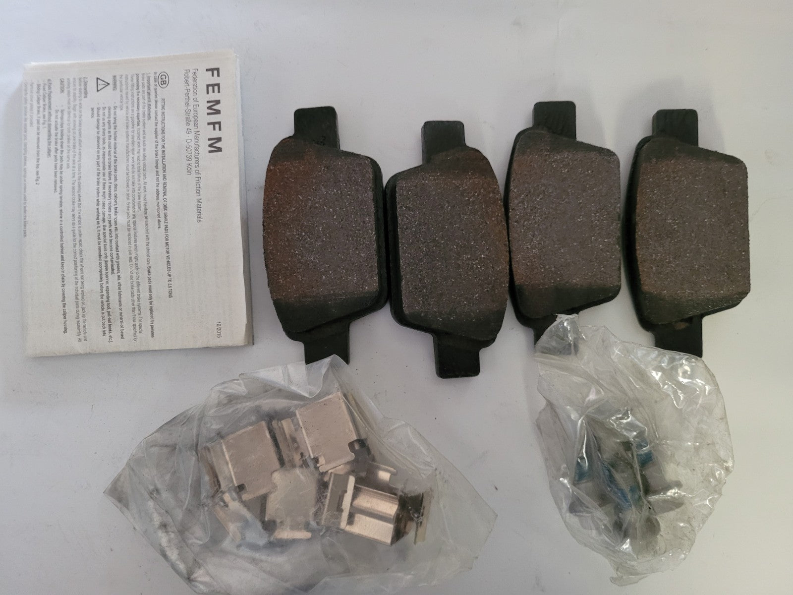 Plaquettes Neuf Arrière HELLA 23714 Alfa MiTo Fiat Stilo Bravo Multipla (#AUT209