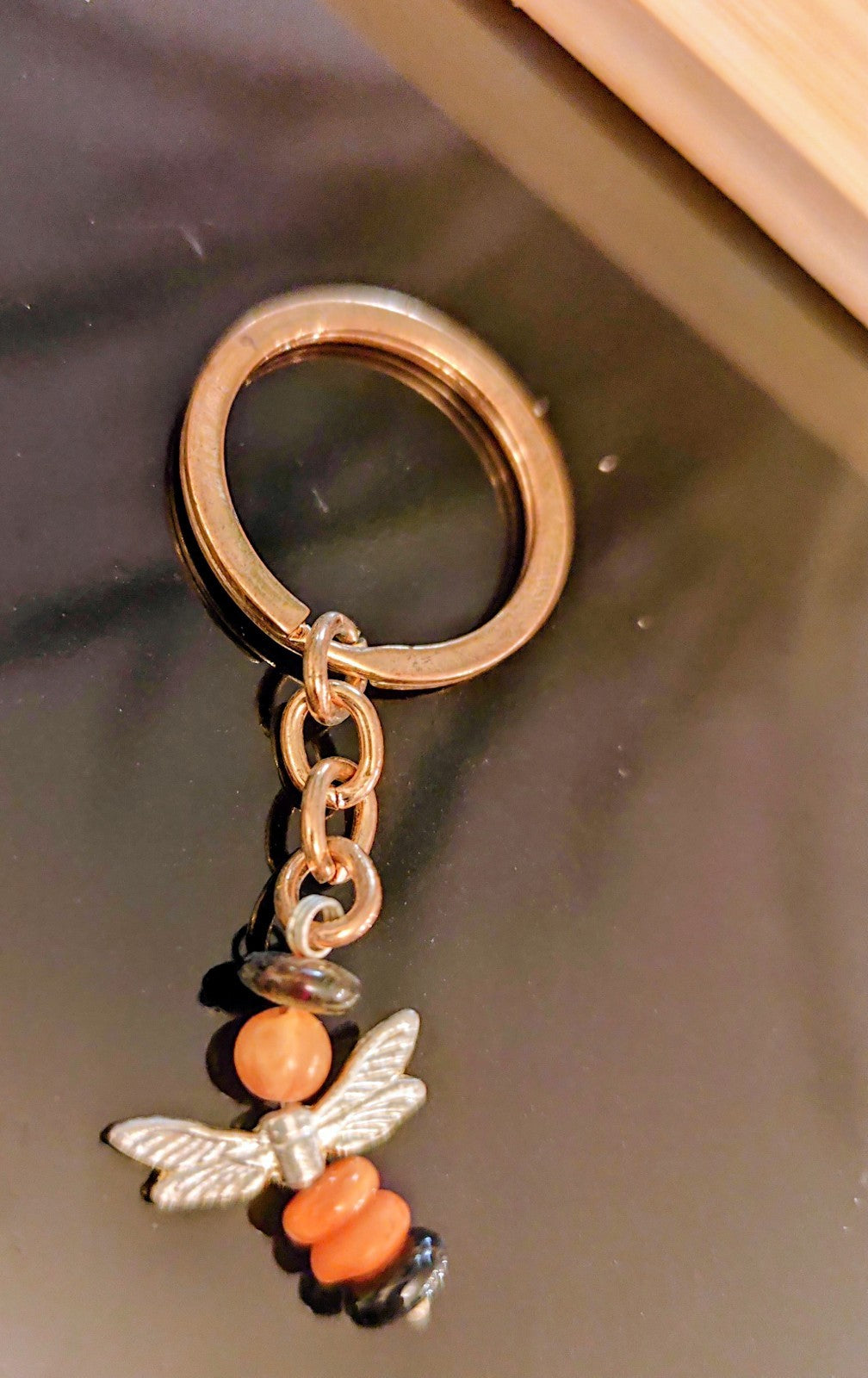 Porte Clés Ambre Ange (Min20)