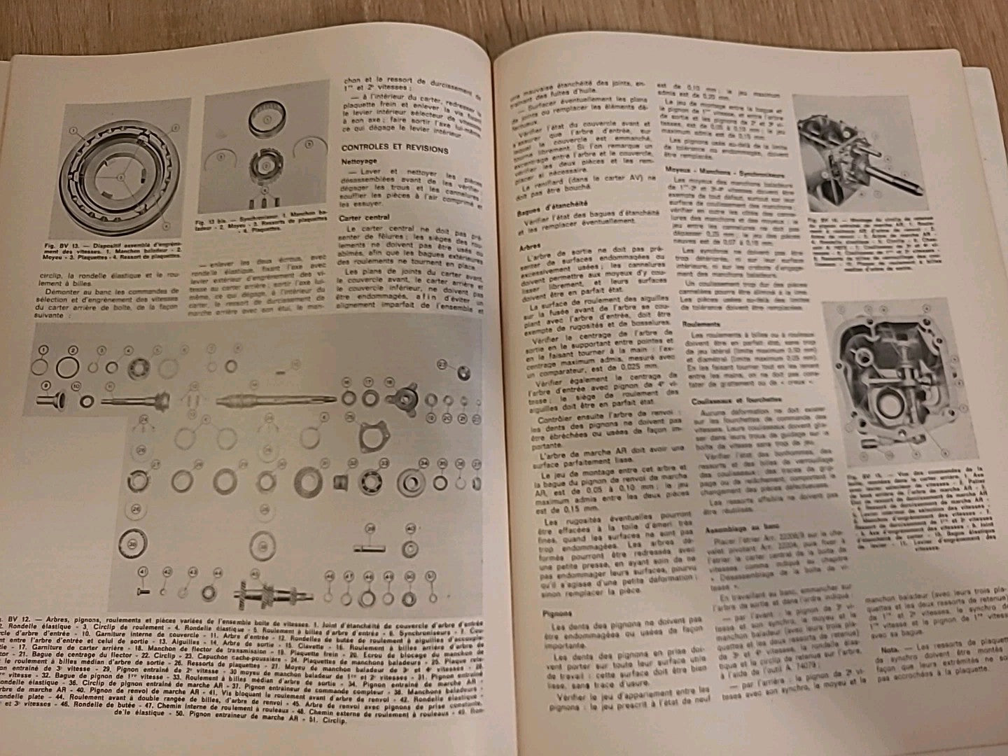 Revue Technique FIAT 124 850 CITROËN TYPE 23 RTA de 108 pages (Liv20)