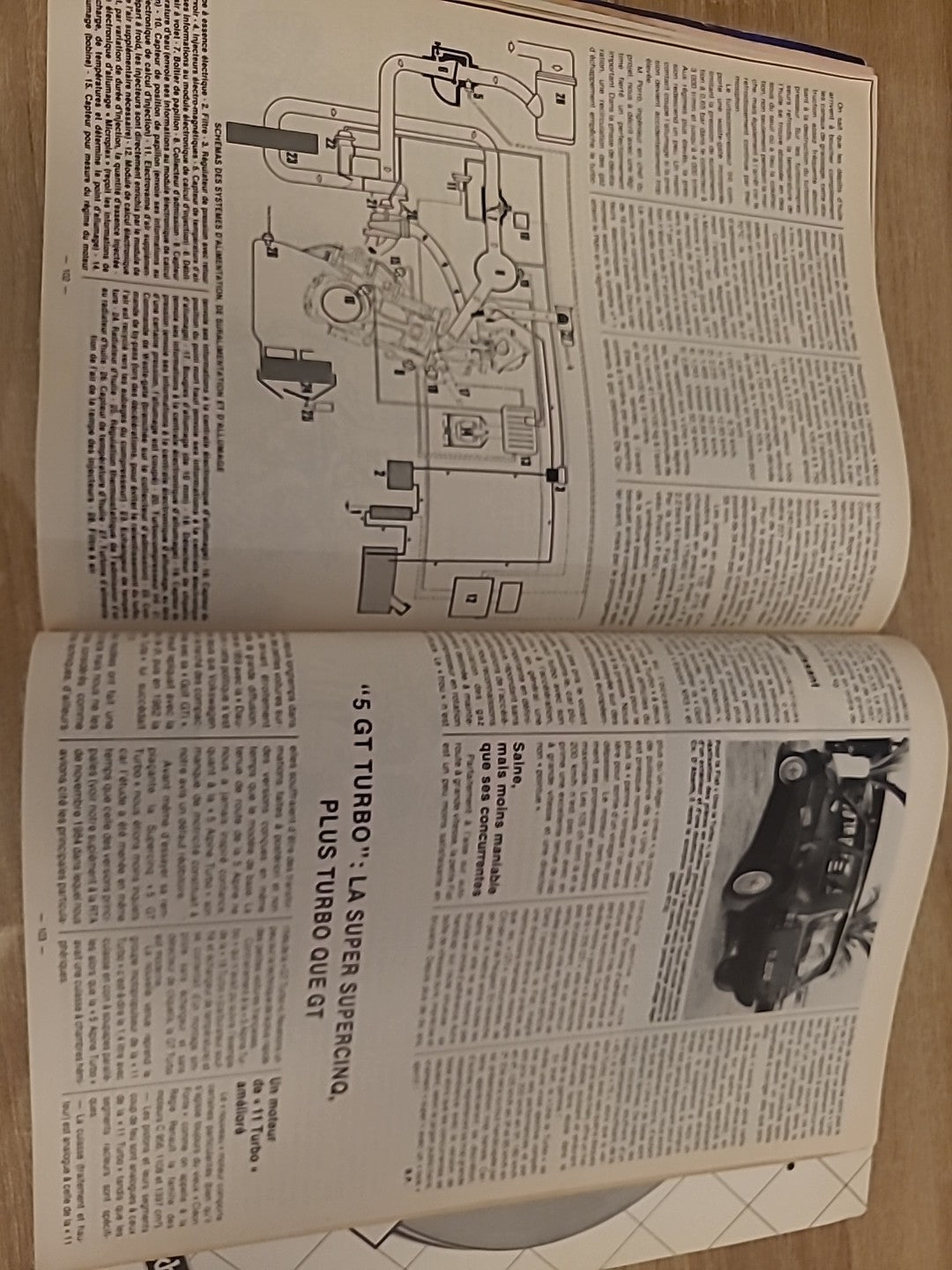 Revue Technique Auto Peugeot 205 Diesel Talbot Solara de 138 pages (Liv96)