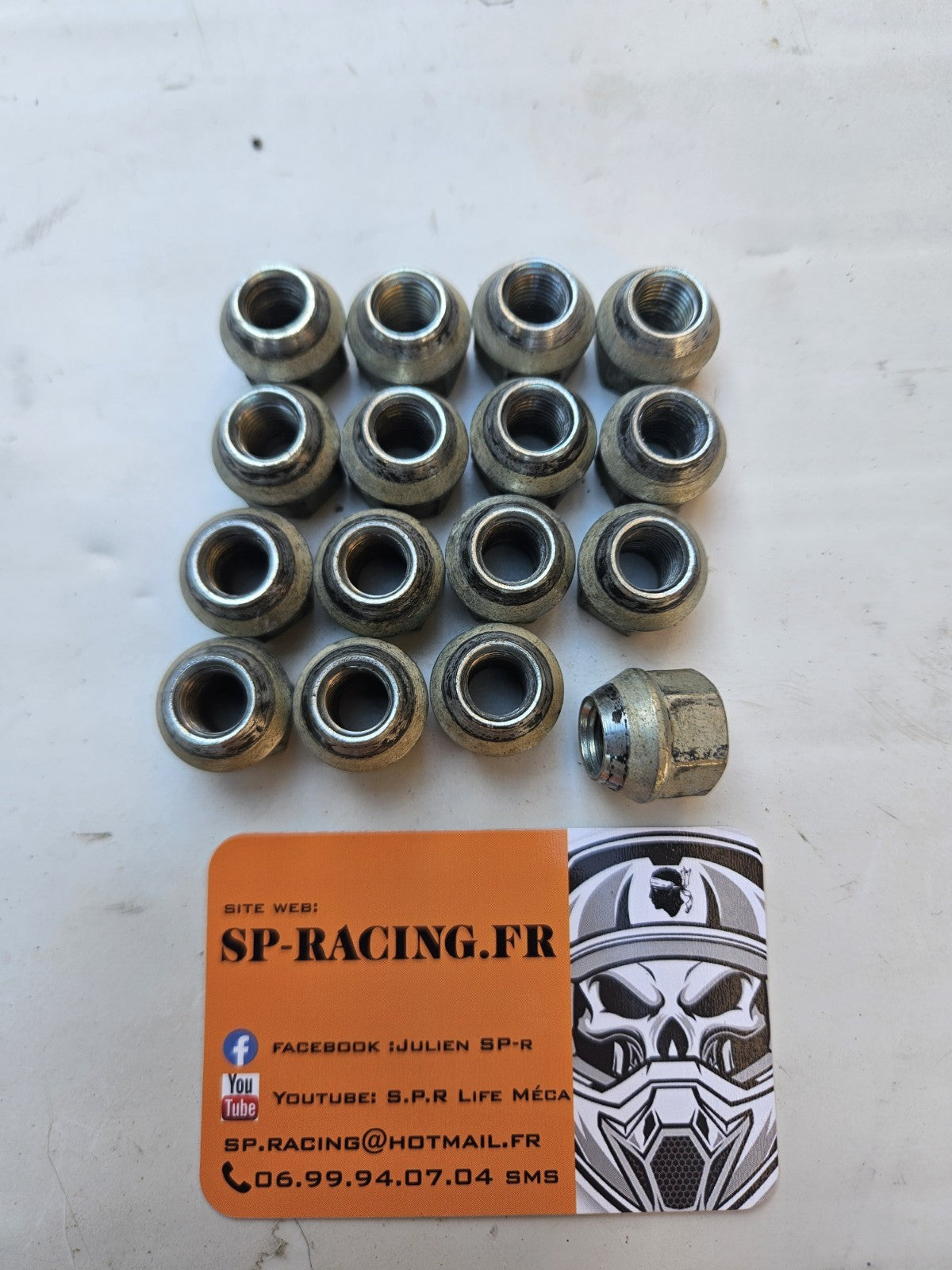 kit écrous de roues pour goujons TGB 550 SL 2009 4x4 (#24977)