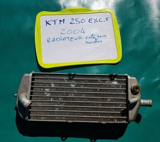 Radiateur côté sans bouchon KTM 250 EXCF de 2004